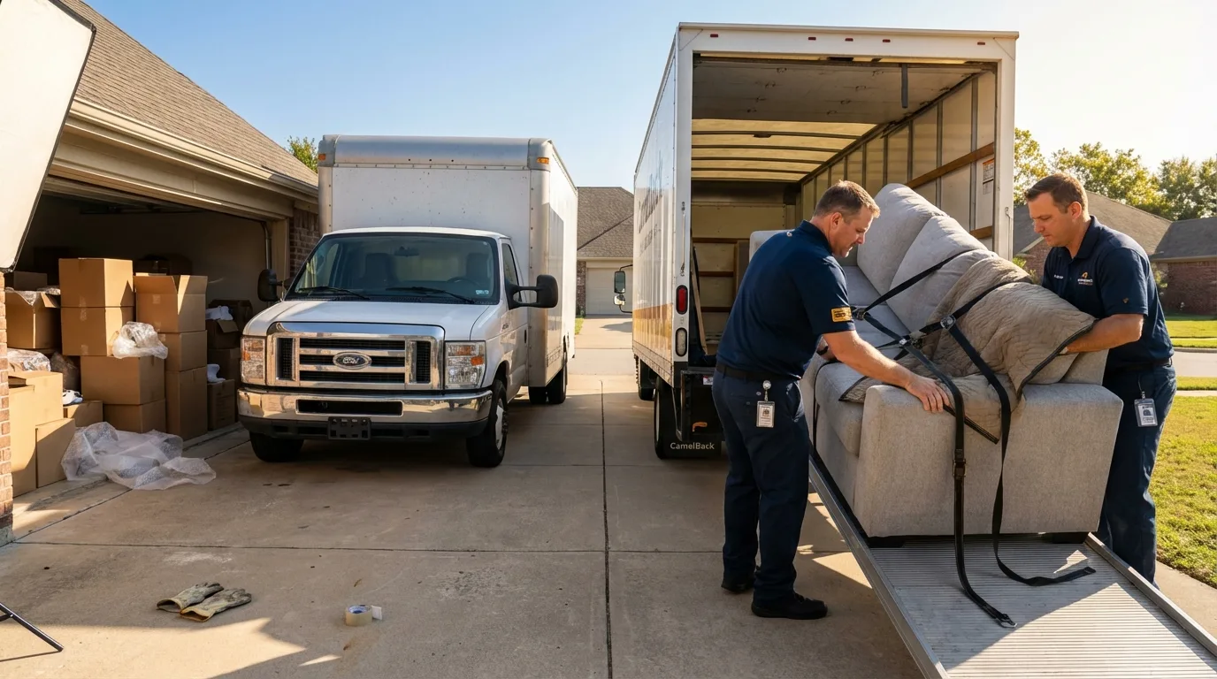 DIY truck vs professional crew comparison in Ridgecrest